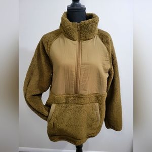 Girlfriend Collective Forest Everyone Half-Zip Fleece